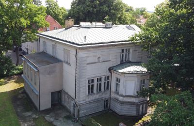 Demeure historique à vendre Koszalin, Marszałka Józefa Piłsudskiego 53, Poméranie occidentale, dron,elewacja,posiadlość