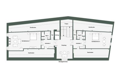 Château à vendre 32683 Alverdissen, Rhénanie-du-Nord-Westphalie, Grundriss - DG