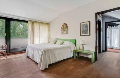 Villa historique à vendre Castelletto Sopra Ticino, Piémont:  Chambre à coucher