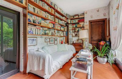 Villa historique à vendre Castelletto Sopra Ticino, Piémont:  Bibliothèque