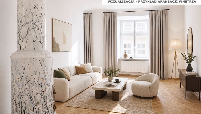 Appartement d’exception dans le Pałac Przebendowskich, vieille ville de Cracovie