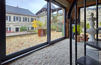 Château médiéval à vendre Bavière, Véranda