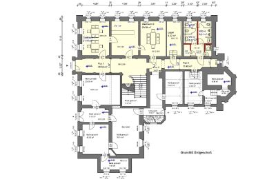 Propriété Elsteraue, Plan d'étage 1