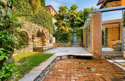 Propriété historique à vendre 28823 Ghiffa, Piémont, Cour intérieure
