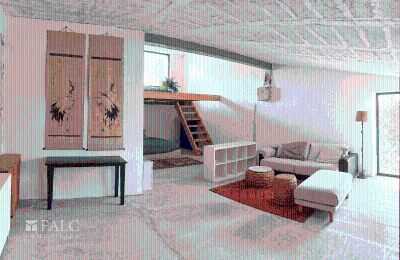 Propriété historique à vendre Porreres, Îles Baléares, Loft-Schlafzimmer