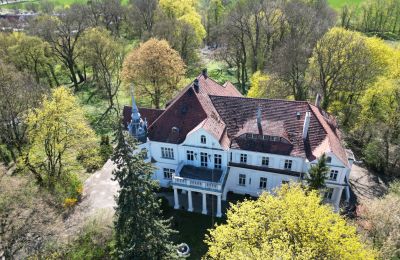 Château à vendre Uścikowo, Cujavie-Poméranie, Widok z drona