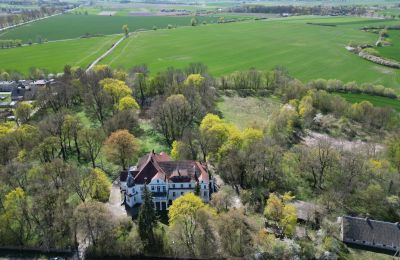 Château à vendre Uścikowo, Cujavie-Poméranie, Widok z drona