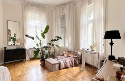 Appartement de caractère à vendre Budapest, Hongrie, Salle de séjour