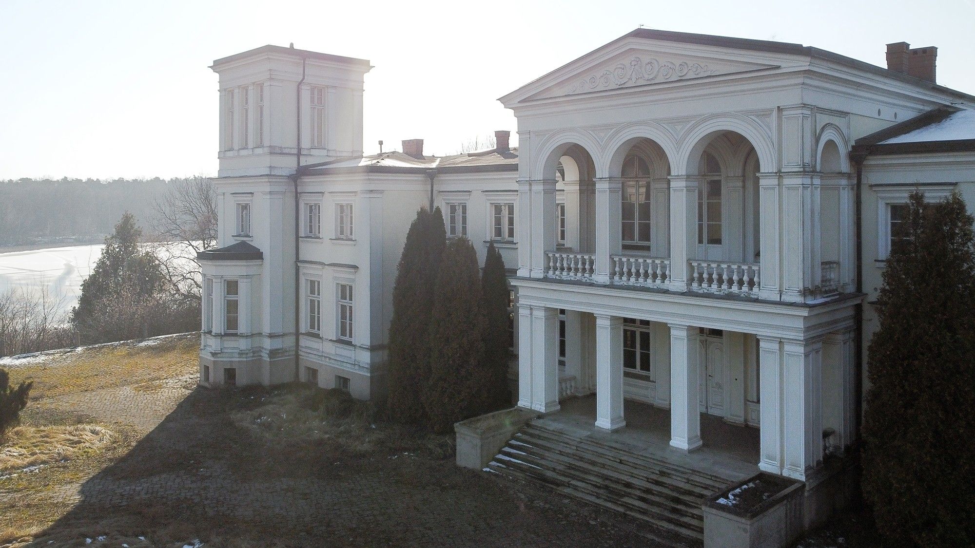 Photos Grande-Pologne : Manoir au bord du lac