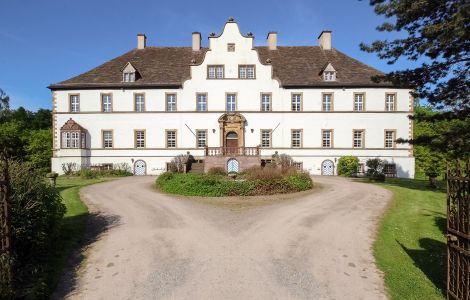 Wehrden, Schloss Wehrden - Château de Wehrden, district de Höxter