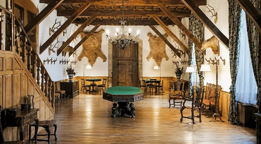 Pazo : Intérieur d'un manoir galicien