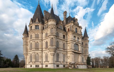 Ligny-le-Ribault, Chateau de Bon Hotel - Imponujące: Château de Bon Hôtel nad Loarą