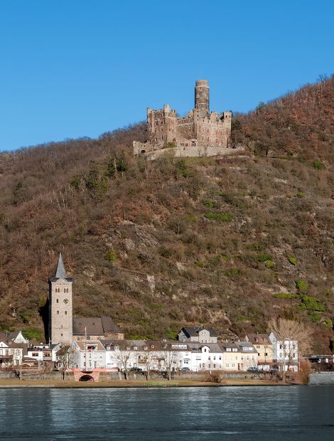 Wellmich, Burg Maus - Châteaux sur le Rhin : Burg Maus