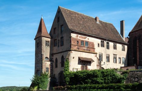 Saverne, Rue Dagobert Fischer - Saverne: L'ancien Chateau