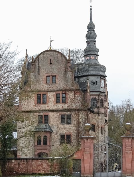 Dillich, Schloss Dillich - Château de Dillich en Hesse