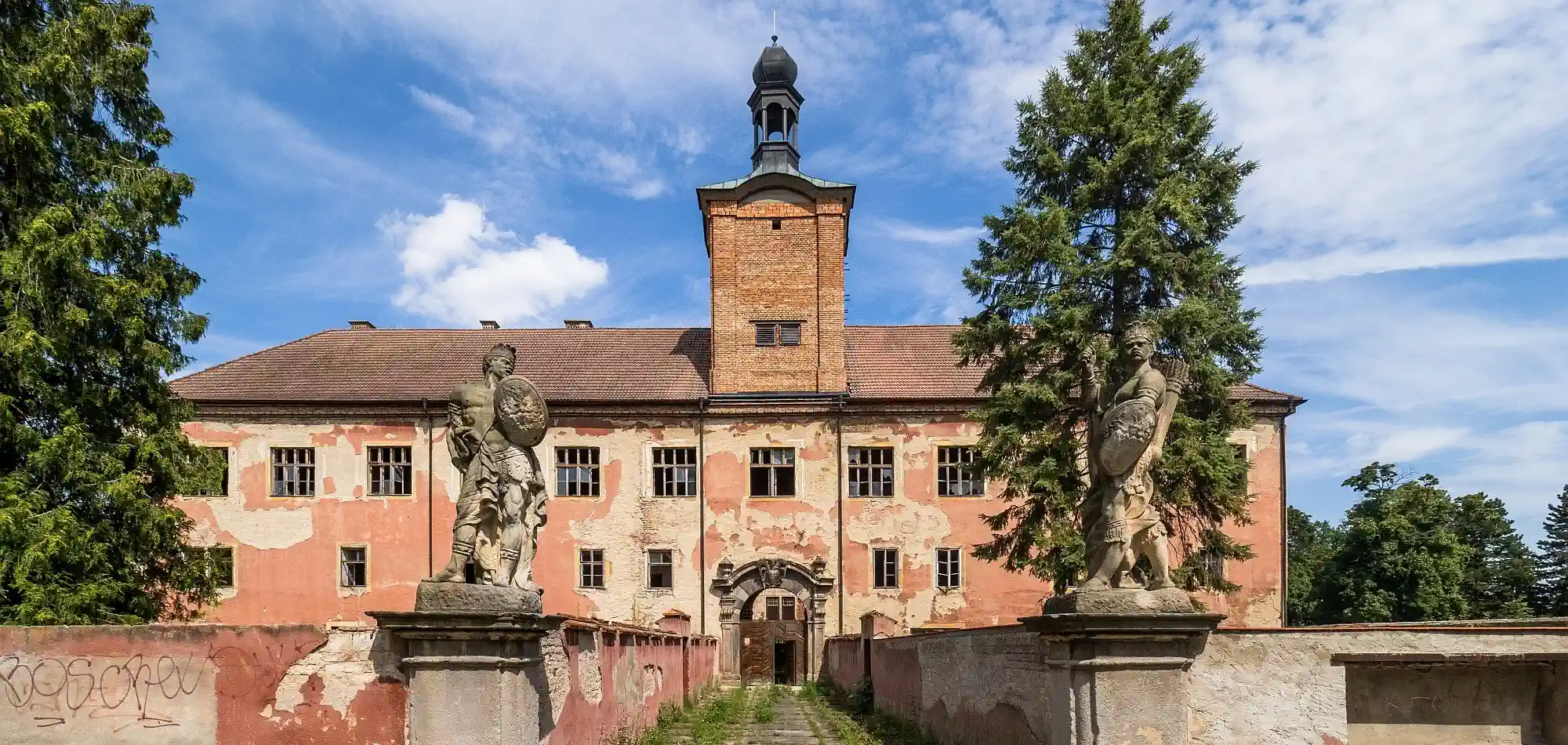 Château en Bohême centrale près de Prague, République tchèque
