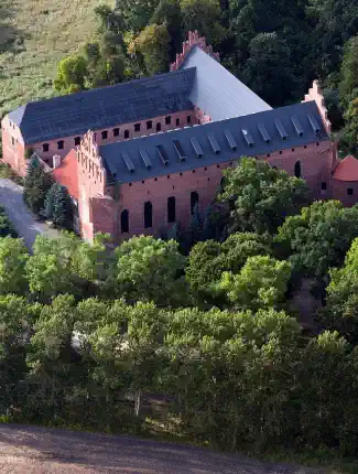 Château gothique en Mazurie, Pologne