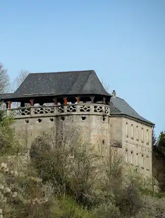 Un château fortifié en Haute-Franconie