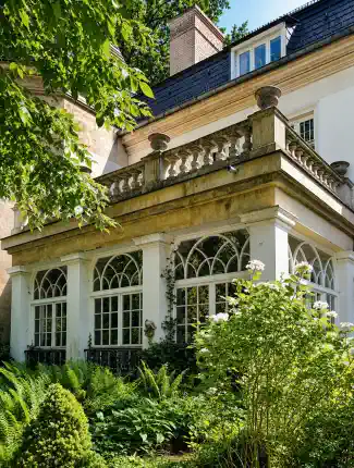 Demeure avec grand jardin dans un quartier résidentiel établi à Berlin-Wannsee