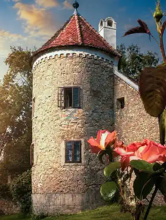 Manoir avec bastion de la Renaissance et parc privé de Bratislava