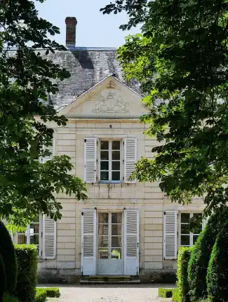 Château du XVIIIe siècle près de Chenonceau, Chenonceaux, Centre-Val de Loire