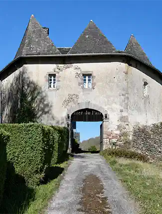 Château médiéval inscrit MH avec tour, donjon sur 7,11 hectares- Corrèze