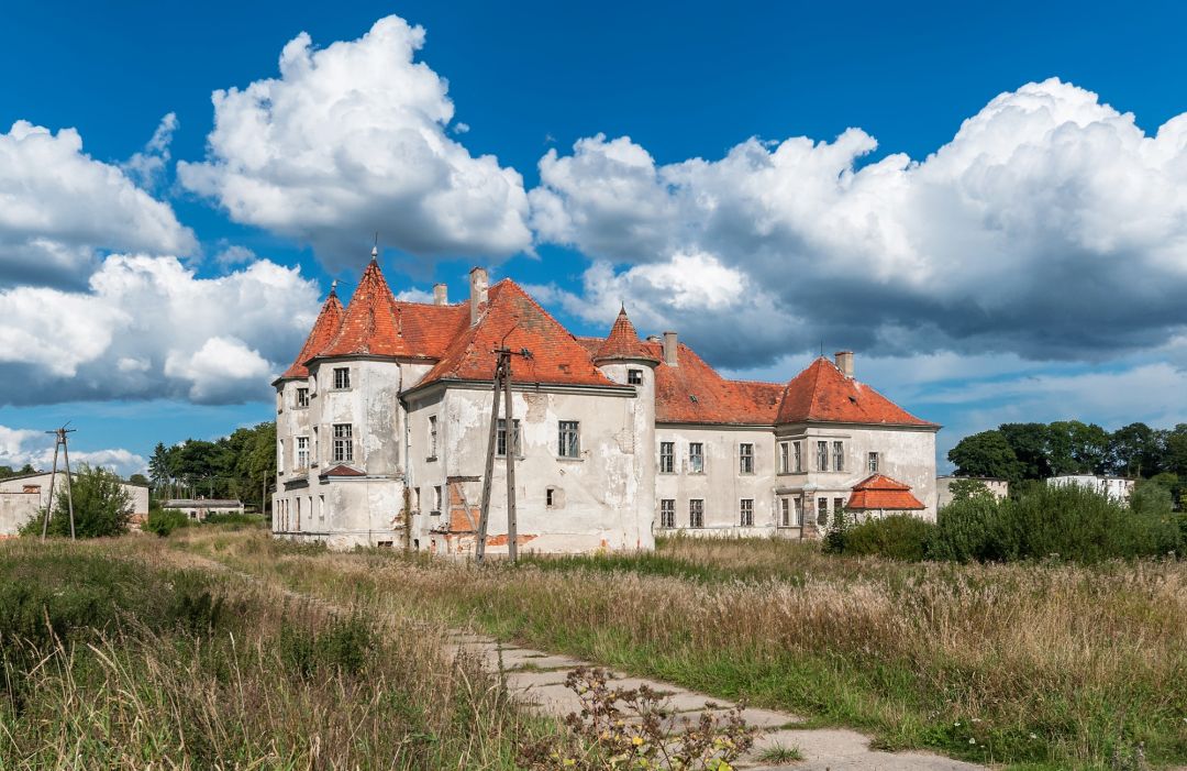 Wyszebórz, Manoir - comté de Koszalin, Zachodniopomorskie